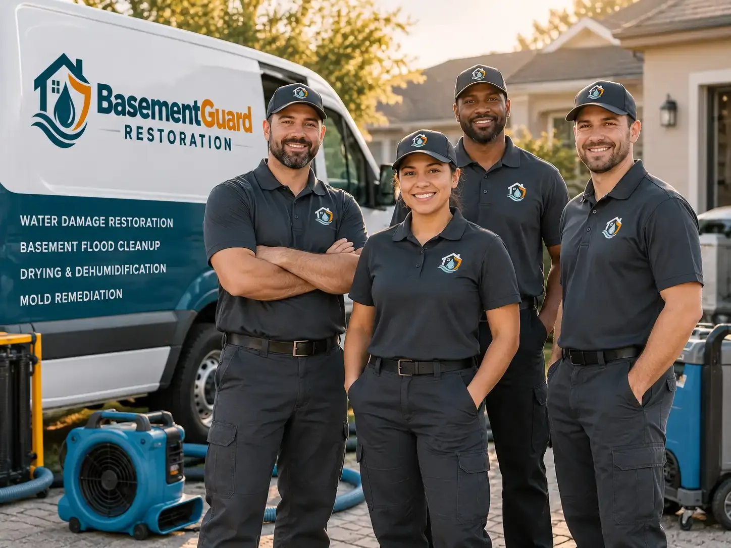 Basement Water Damage Restoration company in New Leipzig, ND